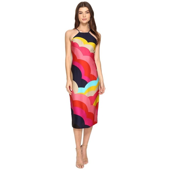 Trina Turk Dresses & Skirts - *SOLD* Trina Turk Vina 2 Rainbow Rumba Midi KA35